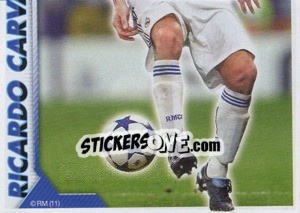 Figurina Ricardo Carvalho (Mosaico) - Real Madrid 2010-2011 - Panini