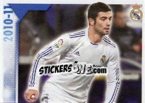 Sticker Albiol (Mosaico) - Real Madrid 2010-2011 - Panini