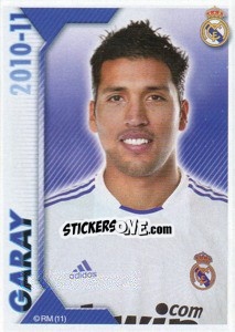 Sticker Garay - Real Madrid 2010-2011 n. 73 - Panini