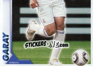 Sticker Garay (Mosaico) - Real Madrid 2010-2011 - Panini