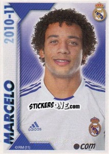 Cromo Marcelo - Real Madrid 2010-2011 - Panini