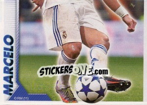 Sticker Marcelo (Mosaico) - Real Madrid 2010-2011 n. 81 - Panini