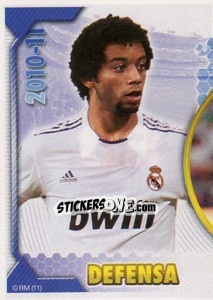 Cromo Marcelo (Mosaico) - Real Madrid 2010-2011 - Panini