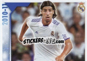 Sticker Khedira (Mosaico) - Real Madrid 2010-2011 - Panini