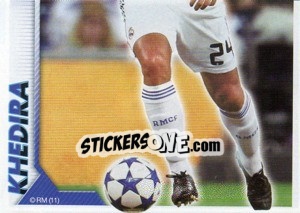 Sticker Khedira (Mosaico) - Real Madrid 2010-2011 - Panini