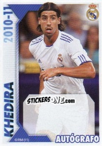 Sticker Khedira (Autógrafo) - Real Madrid 2010-2011 n. 88 - Panini