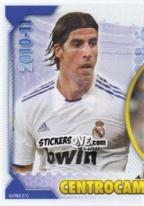 Figurina Khedira (Mosaico) - Real Madrid 2010-2011 - Panini