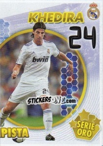 Cromo Khedira (Mosaico) - Real Madrid 2010-2011 - Panini