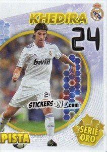 Figurina Khedira (Mosaico) - Real Madrid 2010-2011 - Panini