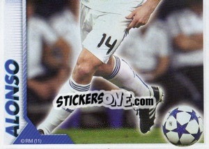 Cromo Xabi Alonso (Mosaico) - Real Madrid 2010-2011 - Panini