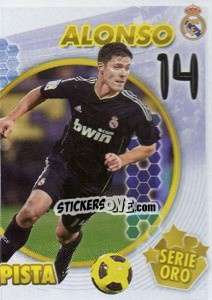Sticker Xabi Alonso (Mosaico) - Real Madrid 2010-2011 n. 96 - Panini