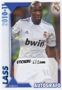 Sticker Lass (Autógrafo) - Real Madrid 2010-2011 n. 100 - Panini