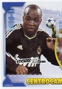 Sticker Lass (Mosaico) - Real Madrid 2010-2011 - Panini