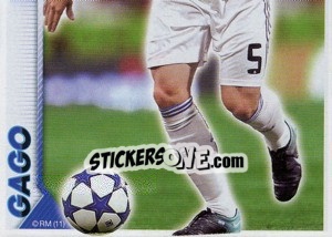 Sticker Gago (Mosaico) - Real Madrid 2010-2011 - Panini