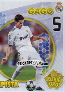 Sticker Gago (Mosaico) - Real Madrid 2010-2011 - Panini