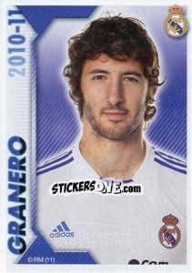 Figurina Granero - Real Madrid 2010-2011 - Panini