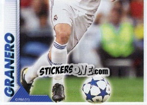 Sticker Granero (Mosaico) - Real Madrid 2010-2011 - Panini