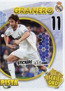 Figurina Granero (Mosaico) - Real Madrid 2010-2011 - Panini