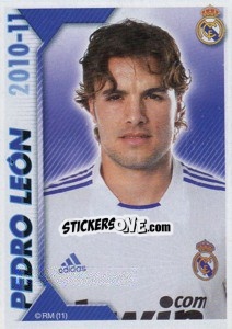 Cromo Pedro León - Real Madrid 2010-2011 - Panini
