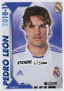 Figurina Pedro León - Real Madrid 2010-2011 - Panini