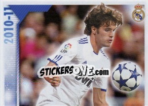 Sticker Pedro León (Mosaico) - Real Madrid 2010-2011 - Panini