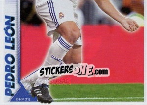 Figurina Pedro León (Mosaico) - Real Madrid 2010-2011 - Panini