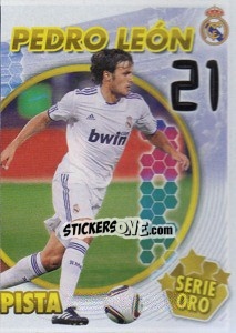 Sticker Pedro León (Mosaico) - Real Madrid 2010-2011 n. 120 - Panini