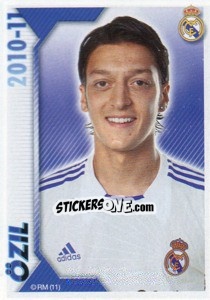 Sticker Özil - Real Madrid 2010-2011 n. 121 - Panini