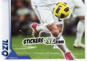 Cromo Özil (Mosaico) - Real Madrid 2010-2011 - Panini