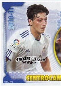 Sticker Özil (Mosaico) - Real Madrid 2010-2011 n. 125 - Panini