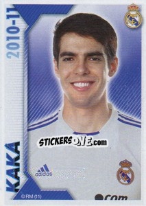 Sticker Kaká - Real Madrid 2010-2011 n. 127 - Panini