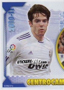 Sticker Kaká (Mosaico) - Real Madrid 2010-2011 - Panini