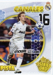 Cromo Canales (Mosaico) - Real Madrid 2010-2011 - Panini