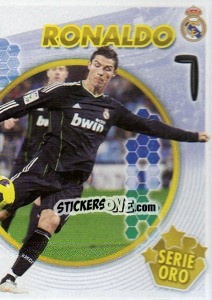 Sticker Cristiano Ronaldo (Mosaico) - Real Madrid 2010-2011 n. 144 - Panini