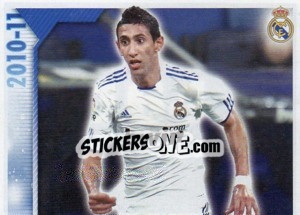 Figurina Di María (Mosaico) - Real Madrid 2010-2011 - Panini