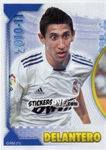 Figurina Di María (Mosaico) - Real Madrid 2010-2011 - Panini