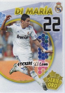 Figurina Di María (Mosaico) - Real Madrid 2010-2011 - Panini