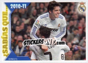 Cromo ¿sabías Qué? Balón De Oro - Real Madrid 2010-2011 - Panini