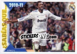 Sticker ¿Sabías qué? Adebayor