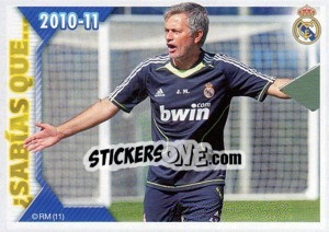 Sticker ¿Sabías qué? Mourinho - Real Madrid 2010-2011 n. 173 - Panini