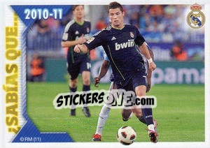 Sticker ¿Sabías qué? Cristiano Ronaldo - Real Madrid 2010-2011 - Panini