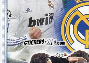 Sticker El mejor club del siglo XX (Mosaico) - Real Madrid 2010-2011 n. 177 - Panini