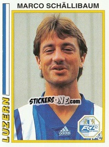 Sticker Marco Schallibaum - Football Switzerland 1994-1995 n. 107 - Panini