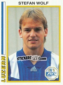 Figurina Stefan Wolf - Football Switzerland 1994-1995 n. 108 - Panini