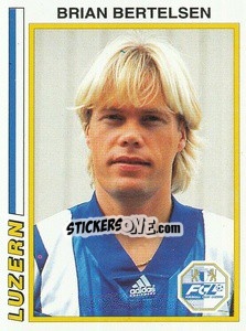 Figurina Brian Bertelsen - Football Switzerland 1994-1995 n. 110 - Panini