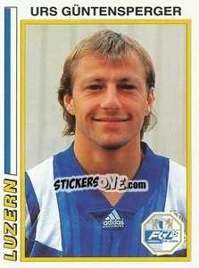 Cromo Urs Guntensperger - Football Switzerland 1994-1995 n. 113 - Panini