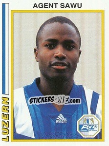 Sticker Agent Sawu - Football Switzerland 1994-1995 n. 115 - Panini