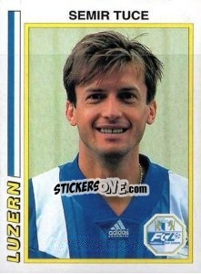 Sticker Semir Tuce - Football Switzerland 1994-1995 - Panini