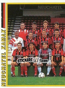Sticker Mannschaft (puzzle 1) - Football Switzerland 1994-1995 n. 118 - Panini