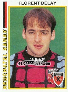Figurina Florent Delay - Football Switzerland 1994-1995 n. 121 - Panini